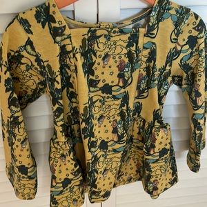 NWT Organic Cotton Ballerina Top in fairy print